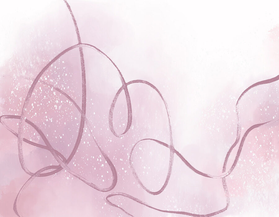Papel de parede Fundo cor-de-rosa e branco com uma linha - Image 5