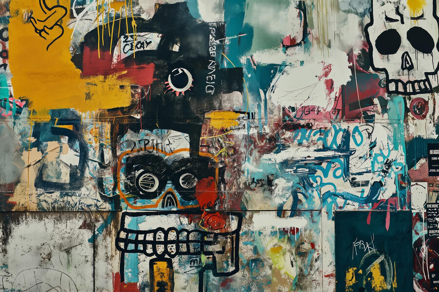 Papel de parede Muro com graffiti - Image 3