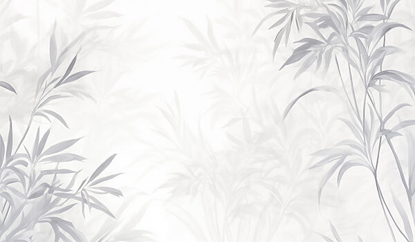 Fundo branco com folhas Fundo branco com folhas