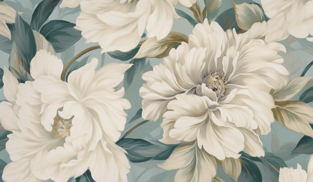 Flores elegantes em tons suaves Flores elegantes em tons suaves