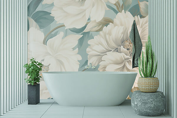 Flores elegantes em tons suaves Flores elegantes em tons suaves