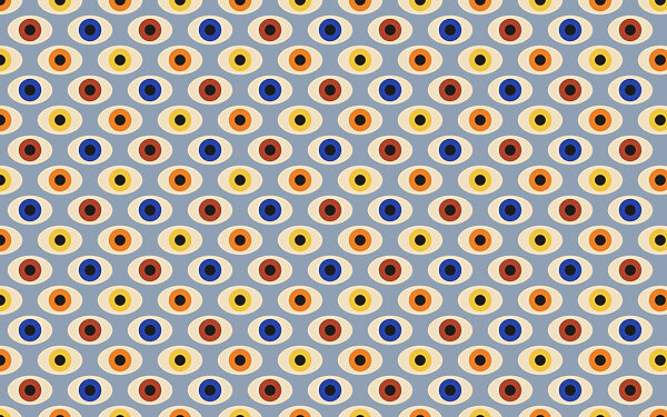 Padrão de olhos coloridos Padrão de olhos coloridos