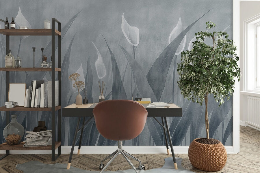 Papel de parede Pétalas suaves numa paisagem tranquila - Image 3