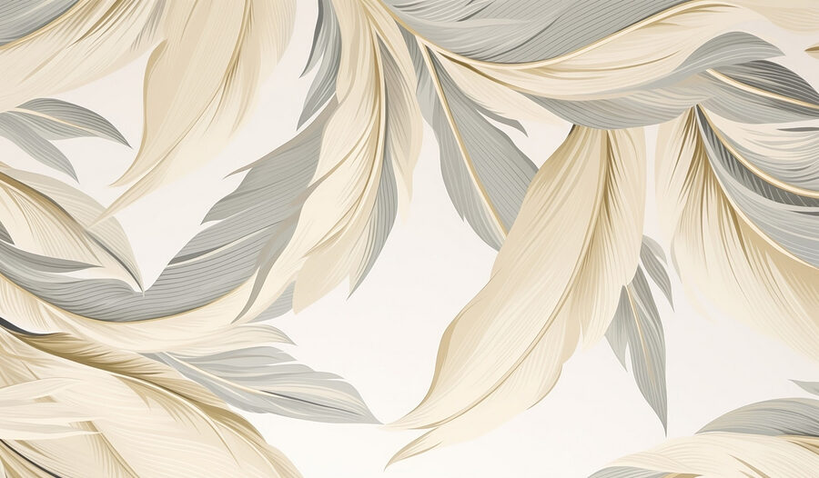 Papel de parede Elegância suave em padrões texturados. - Image 4