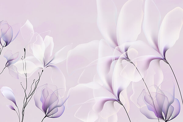 Florais suaves em tons suaves. Florais suaves em tons suaves.