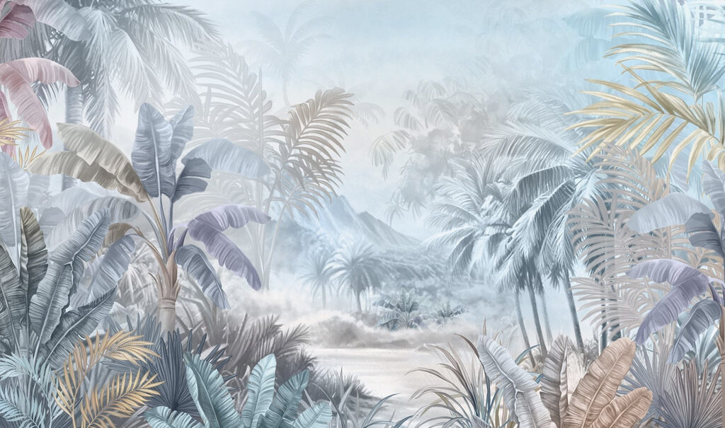 Pintura de uma selva Pintura de uma selva