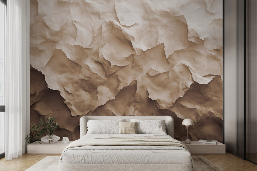 Textura abstrata em tons quentes.