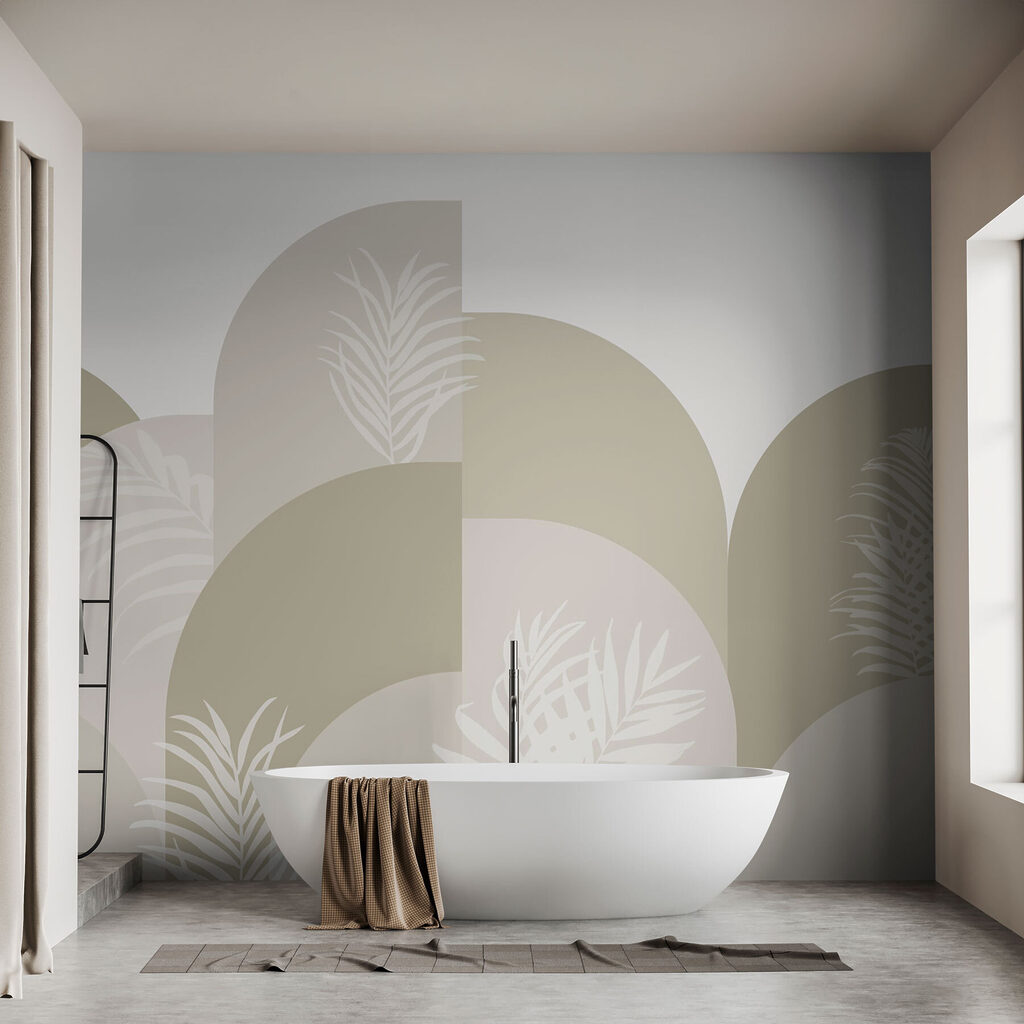 White leaves on a gray background White leaves on a gray background