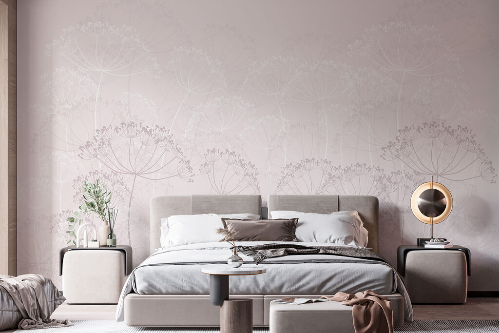 Delicate blooms in gentle hues