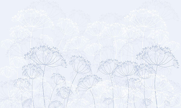 Delicate blooms in soft hues