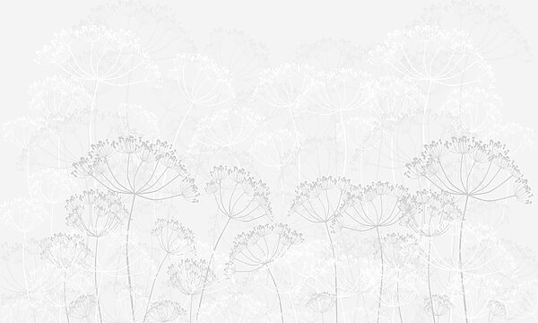 White flower pattern