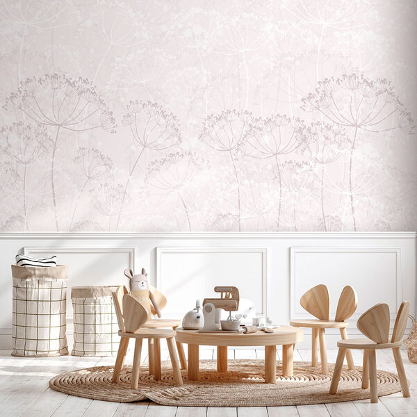 Padrão floral branco e cor-de-rosa Padrão floral branco e cor-de-rosa