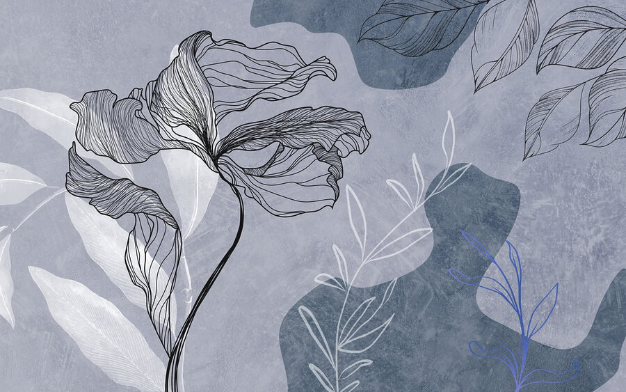 Desenho de uma flor