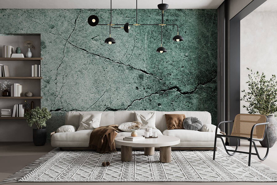 Papel de parede Textura estalada em tons suaves