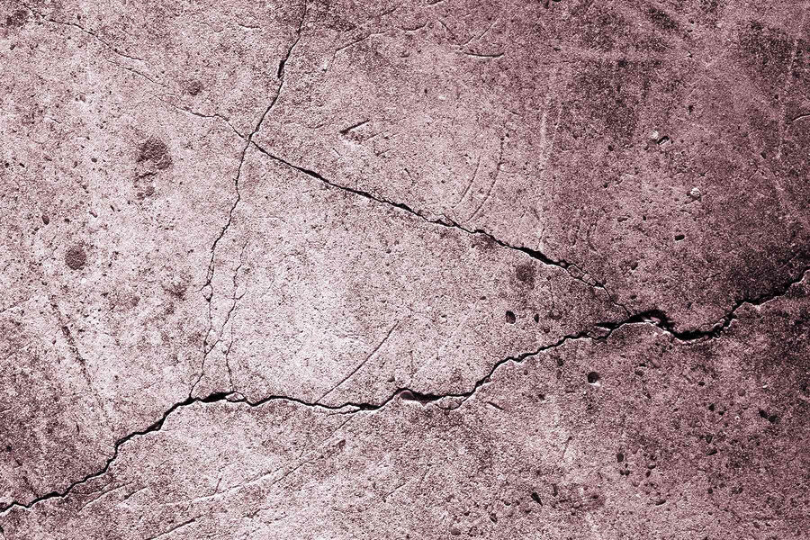 Superfície fissurada com textura subtil