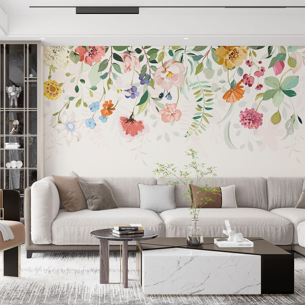 Floral elegance in soft hues Floral elegance in soft hues