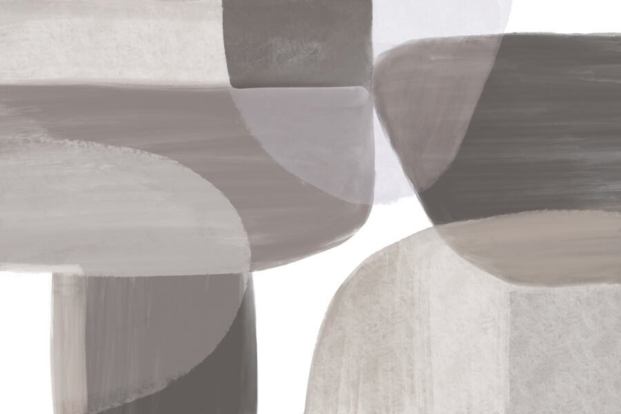 Papel de parede Pintura de um grupo de círculos - Image 7