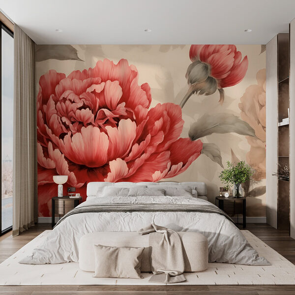 Flores exuberantes em tons suaves. Flores exuberantes em tons suaves.