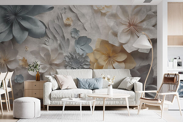Grupo de flores de papel Grupo de flores de papel
