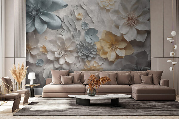 Grupo de flores de papel Grupo de flores de papel