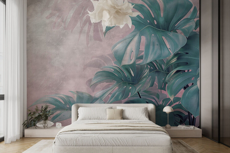 Papel de parede Vegetação luxuriante em tons suaves. - Image 2