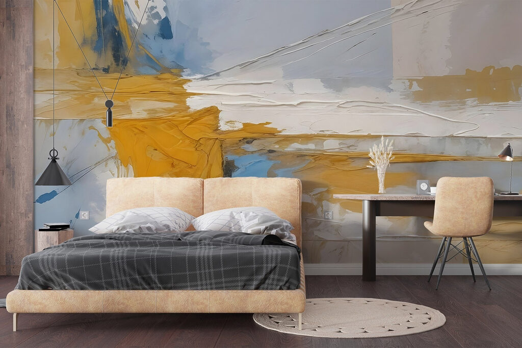 Painting of a colorful painting Painting of a colorful painting