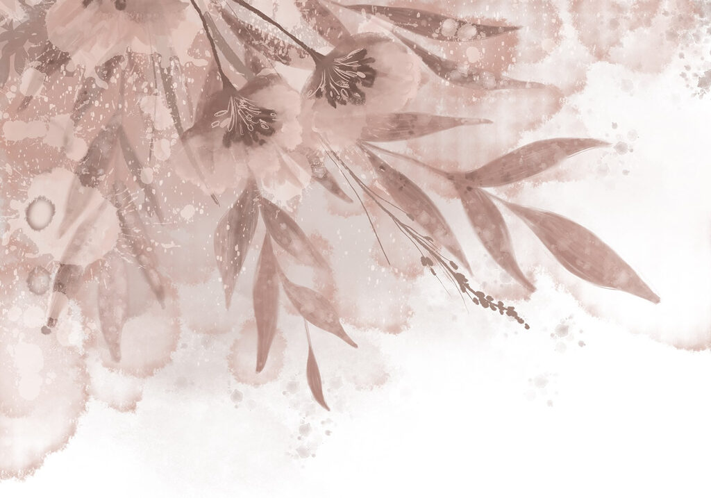 Florais suaves em tons pastel. Florais suaves em tons pastel.