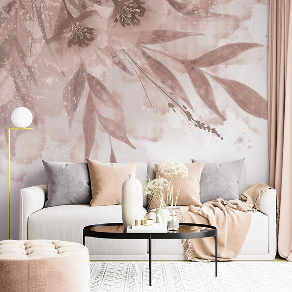 Florais suaves em tons pastel. Florais suaves em tons pastel.