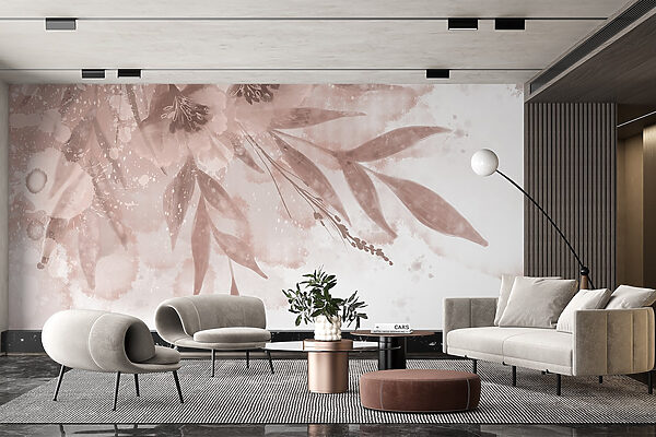 Florais suaves em tons pastel. Florais suaves em tons pastel.