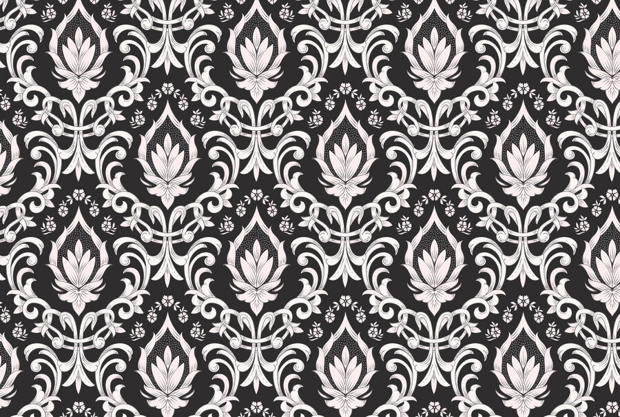 Papel de parede preto e branco