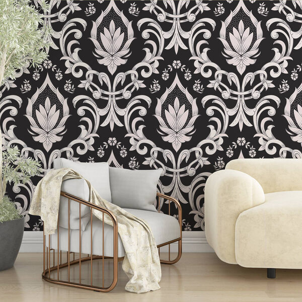 Black and white wallpaper