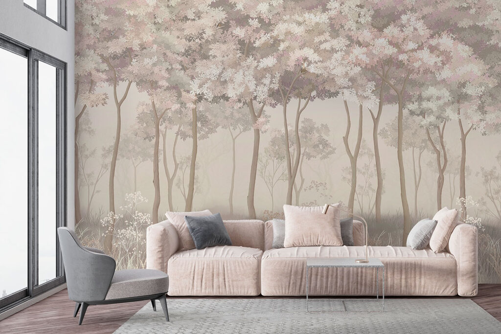 Group of birds in a forest Group of birds in a forest