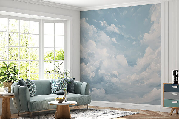 Céu azul com nuvens Céu azul com nuvens