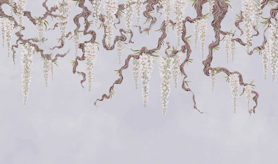 Árvore com flores brancas