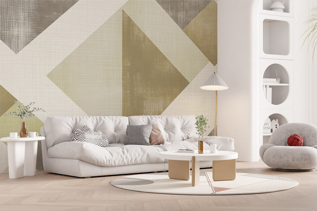 Abstract geometric shapes and textures