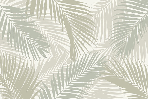 Padrão de folhas sobre um fundo branco Padrão de folhas sobre um fundo branco