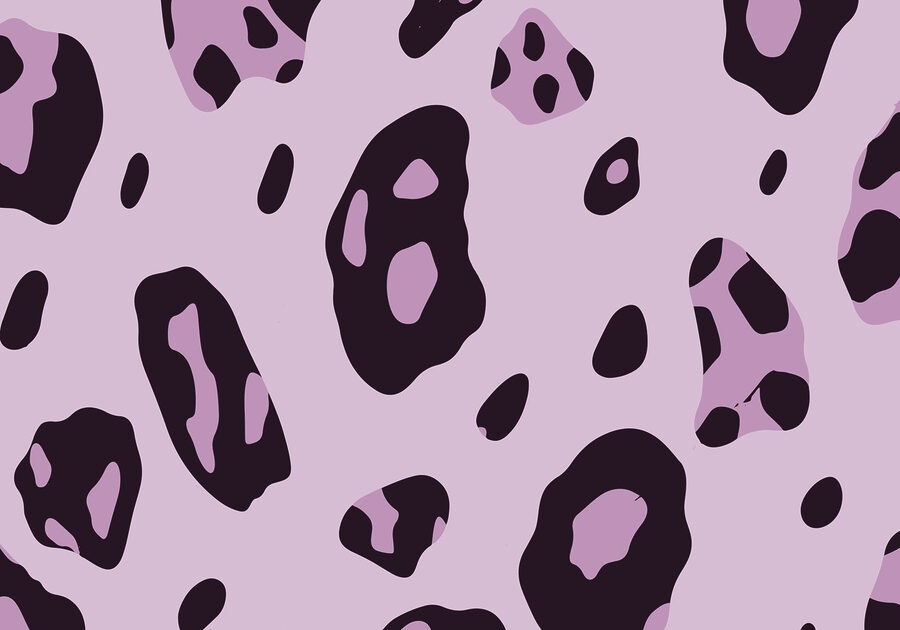 Papel de parede Padrão manchado roxo e preto - Image 4