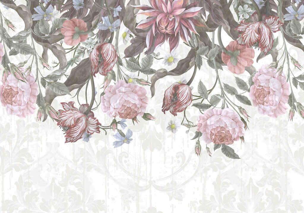 Flores delicadas em tons suaves Flores delicadas em tons suaves
