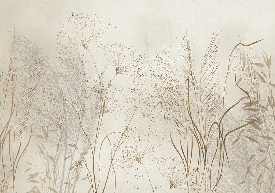Ilustração de uma natureza calma e serena.