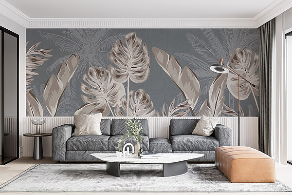 Design botânico elegante com tons suaves Design botânico elegante com tons suaves