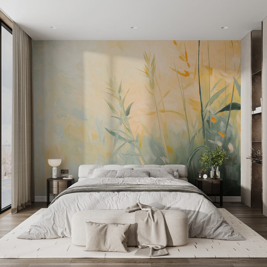 Pintura de plantas e flores