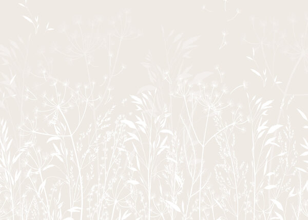 Padrão floral branco sobre um fundo branco Padrão floral branco sobre um fundo branco