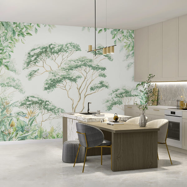 Pintura de árvores e plantas Pintura de árvores e plantas