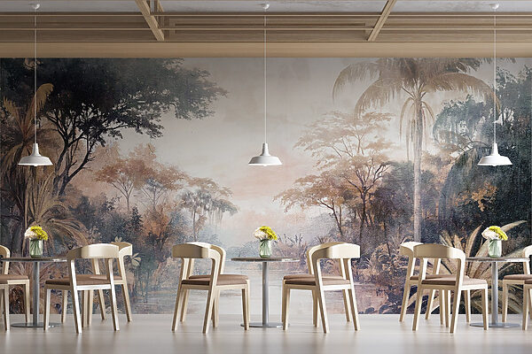 River with trees and plants River with trees and plants