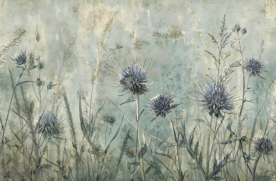 Papel de parede Pintura de flores e plantas - Image 7