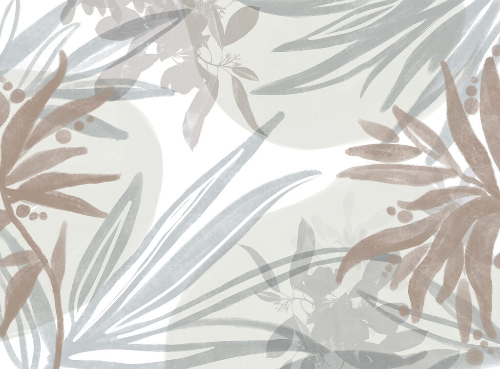 Padrões florais em tons pastel suaves Padrões florais em tons pastel suaves