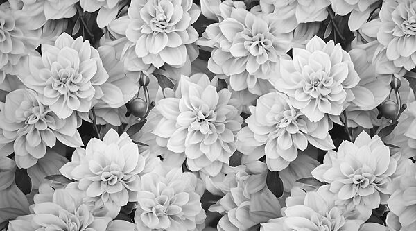 Grupo de flores brancas Grupo de flores brancas