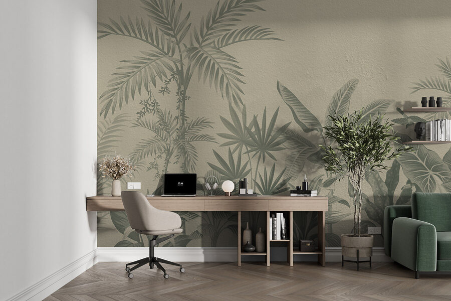 Papel de parede com plantas