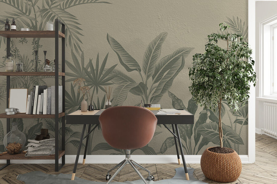 Papel de parede com plantas