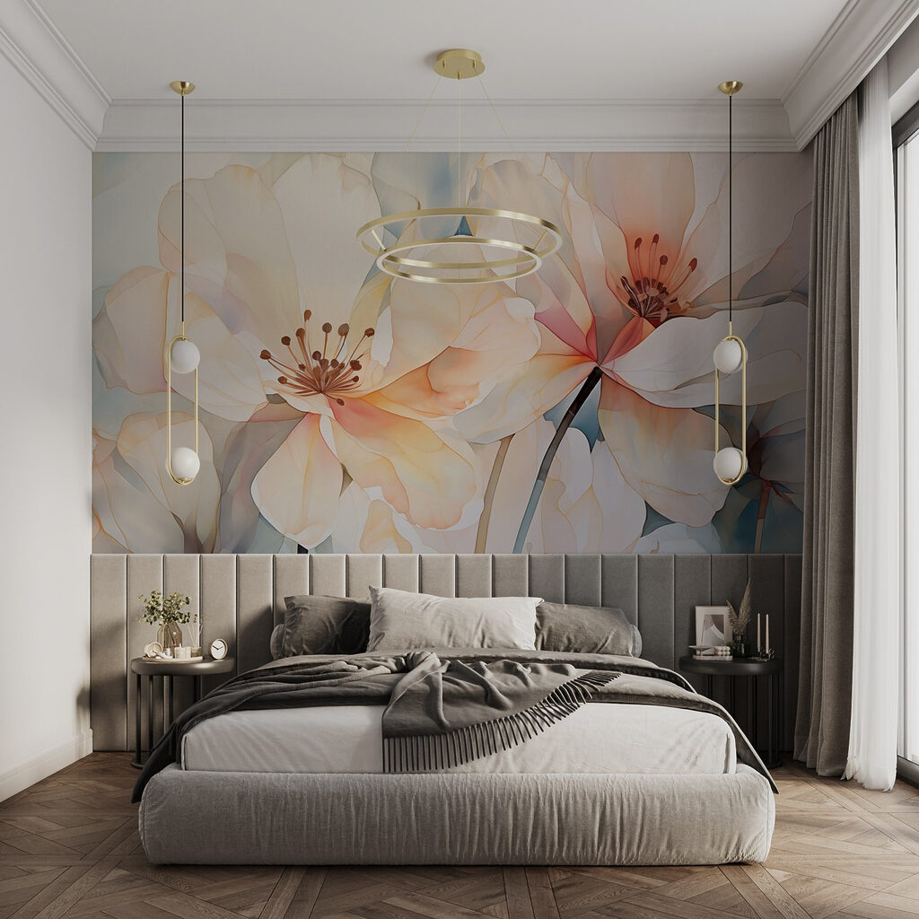 Soft blooms in gentle hues Soft blooms in gentle hues